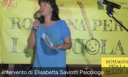 Intervento Elisabetta Saviotti Psicologa