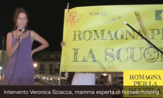 Intervento di Veronica Sciacca, mamma che ha scelto la homeschooling