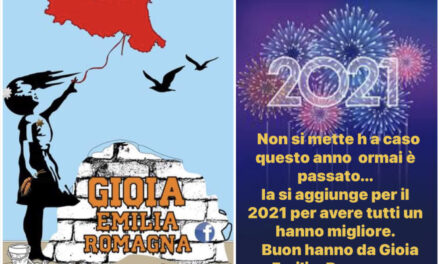 Da Gioia Emilia-Romagna, il mio discorso di fine anno 2020: il video 👇